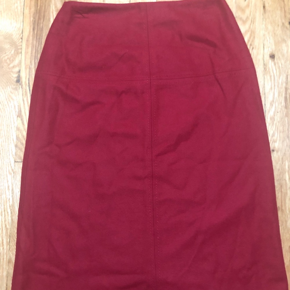 Wool Ann Taylor Pencil Skirt